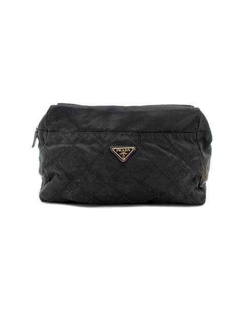 pochette nera prada|authentic Prada bags.